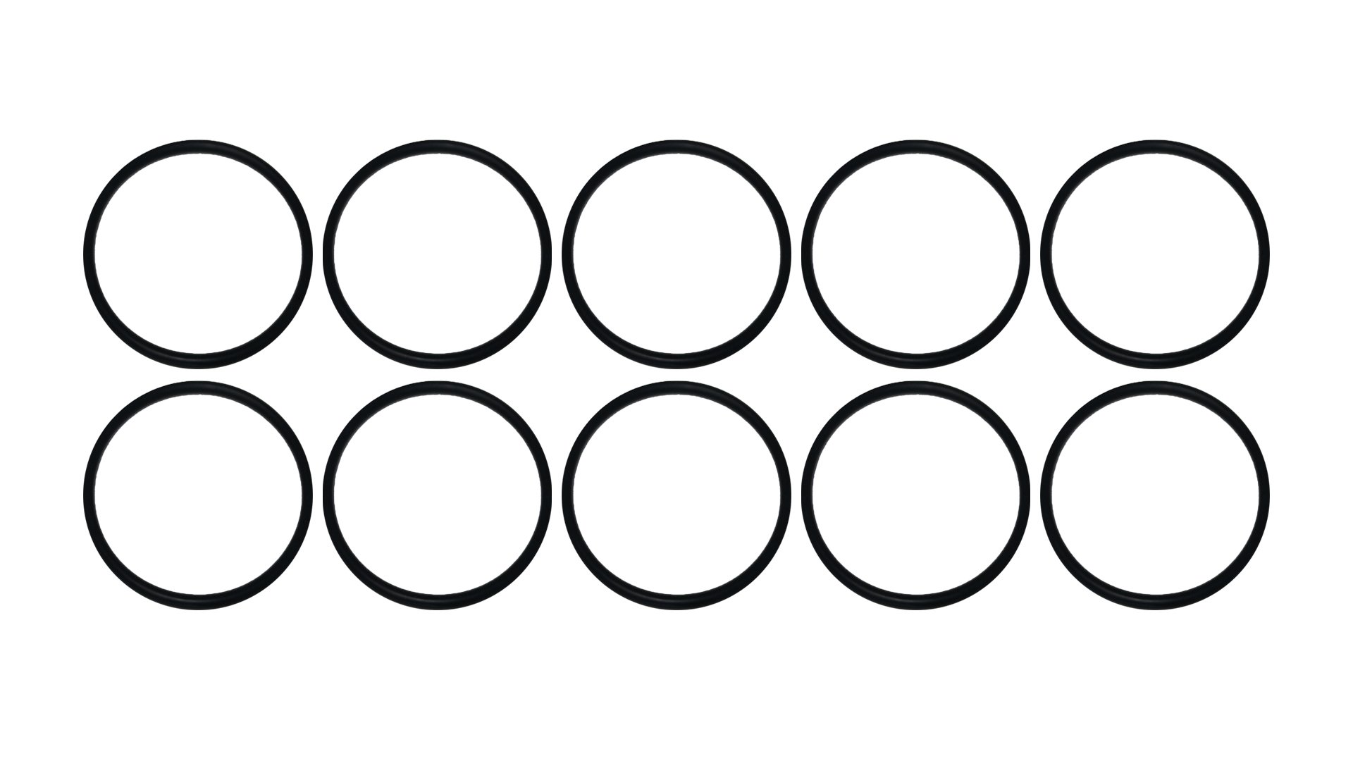 Sterling Seal ORBN439x10 Number-439 Standard O-Ring, Buna Nitrile Rubber, 6-1/2" ID, 7" OD (Pack of 10)