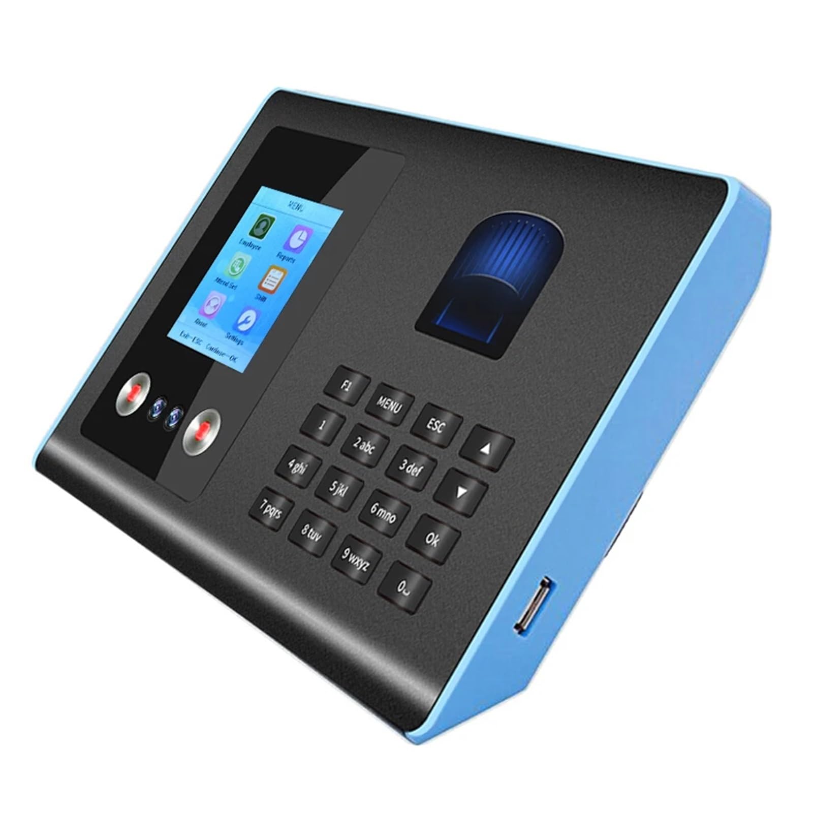 Rilevatore Presenze, FA01 Dispositivo macchina for di rilevazione presenze con impronte digitali e riconoscimento facciale biometrico