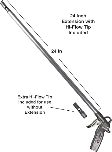 Miniatura 7 de Primefit Extreme Performance OSHA Pistola de soplado de alto flujo (12 pulgadas)