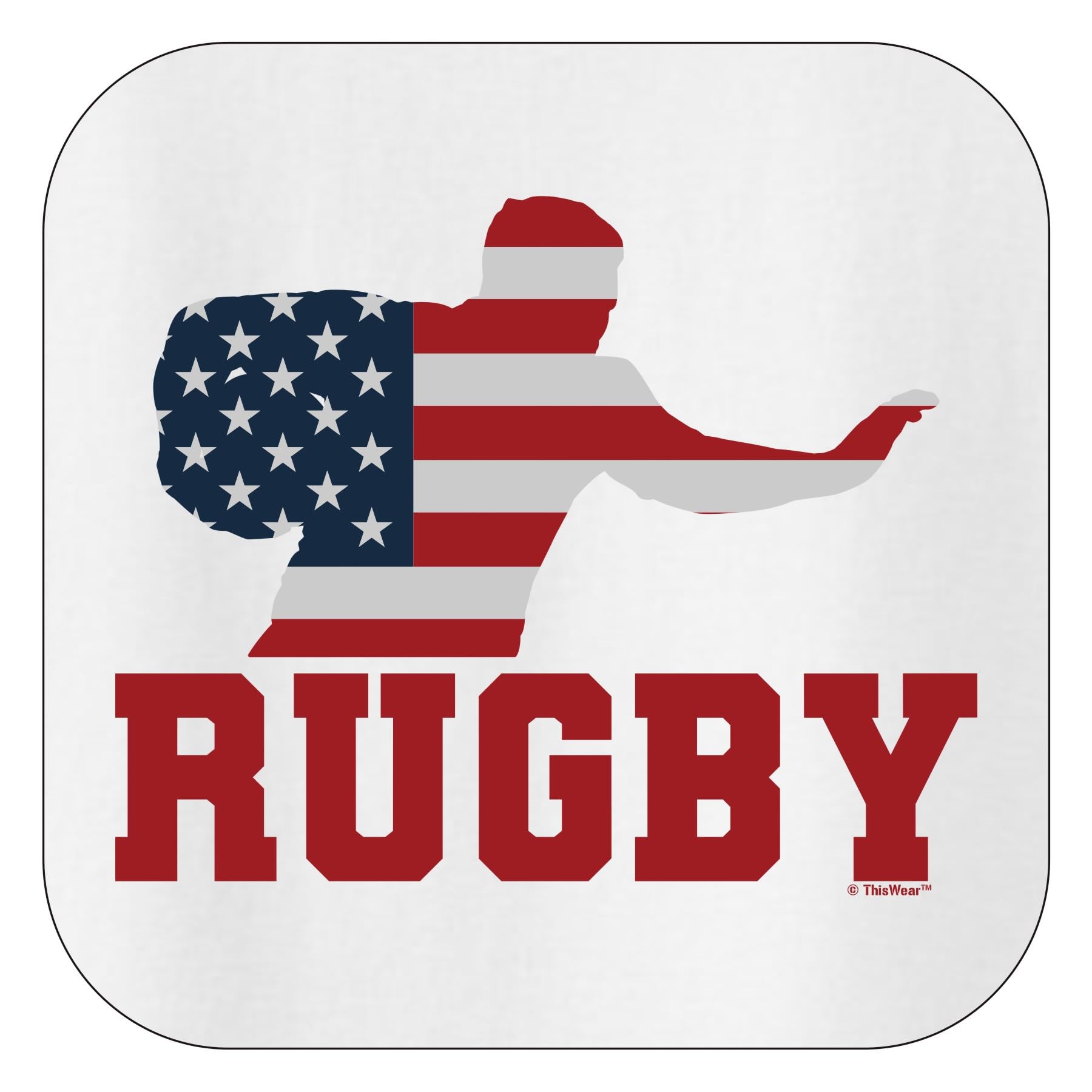 USA Summer Sporting Events Shirt USA Sports Rugby Long Sleeve T-Shirt X-Large White