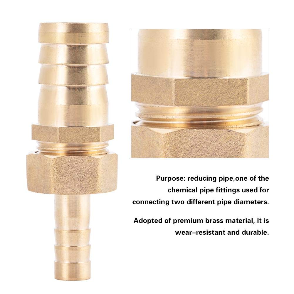 Raccordi In Ottone Per Tubi - Set Riduzione 6mm A 14/16/19/25mm - Perfetti Per Aria, Gas, Acqua E Carburante - Foto 6