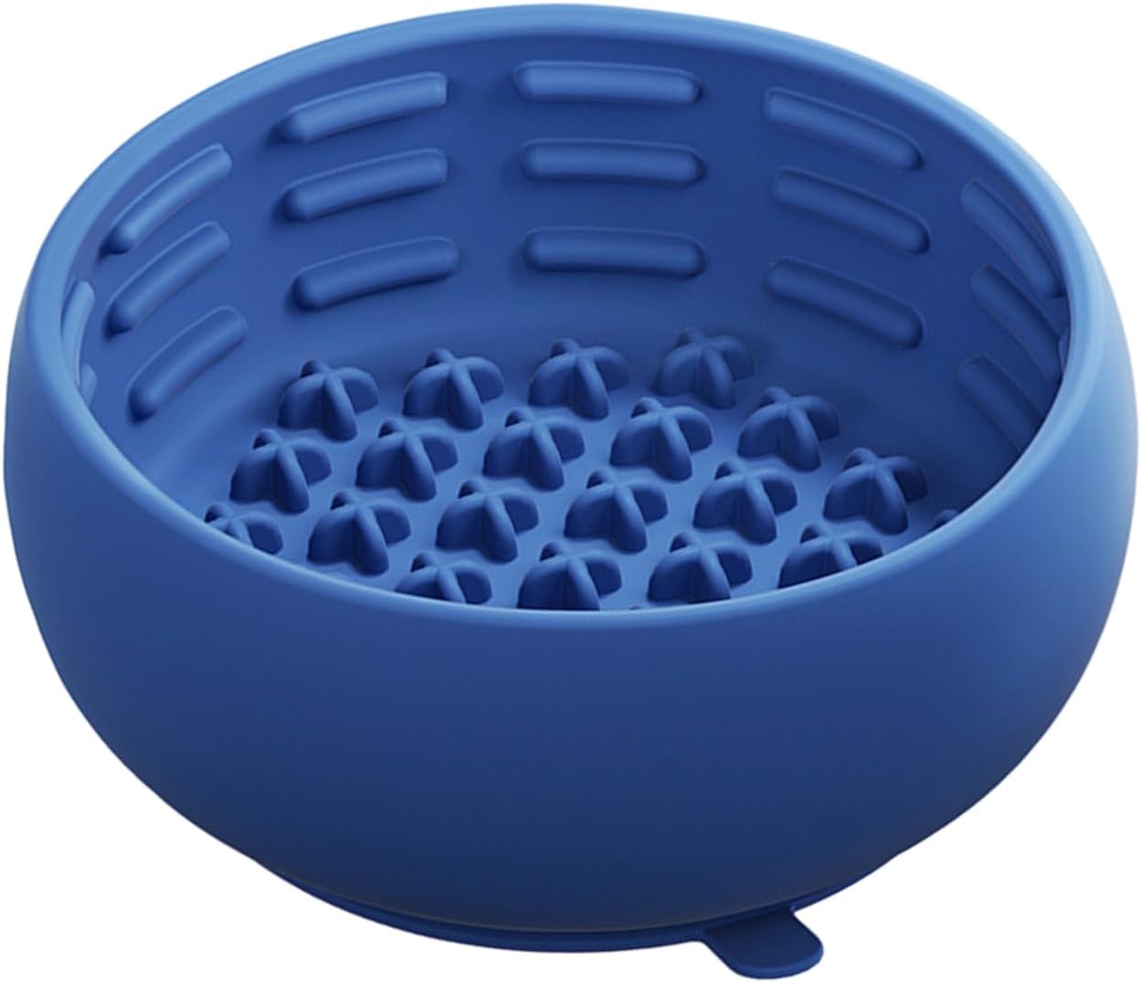 Washable Dog Bowl – Reusable Slow Feeder, Pet Feeder with Weighted Bottom Stability, Puppy Bowls with Textured Pattern, Pet Feeding Station Accessories, Feline Bowl for Home Indoor Use