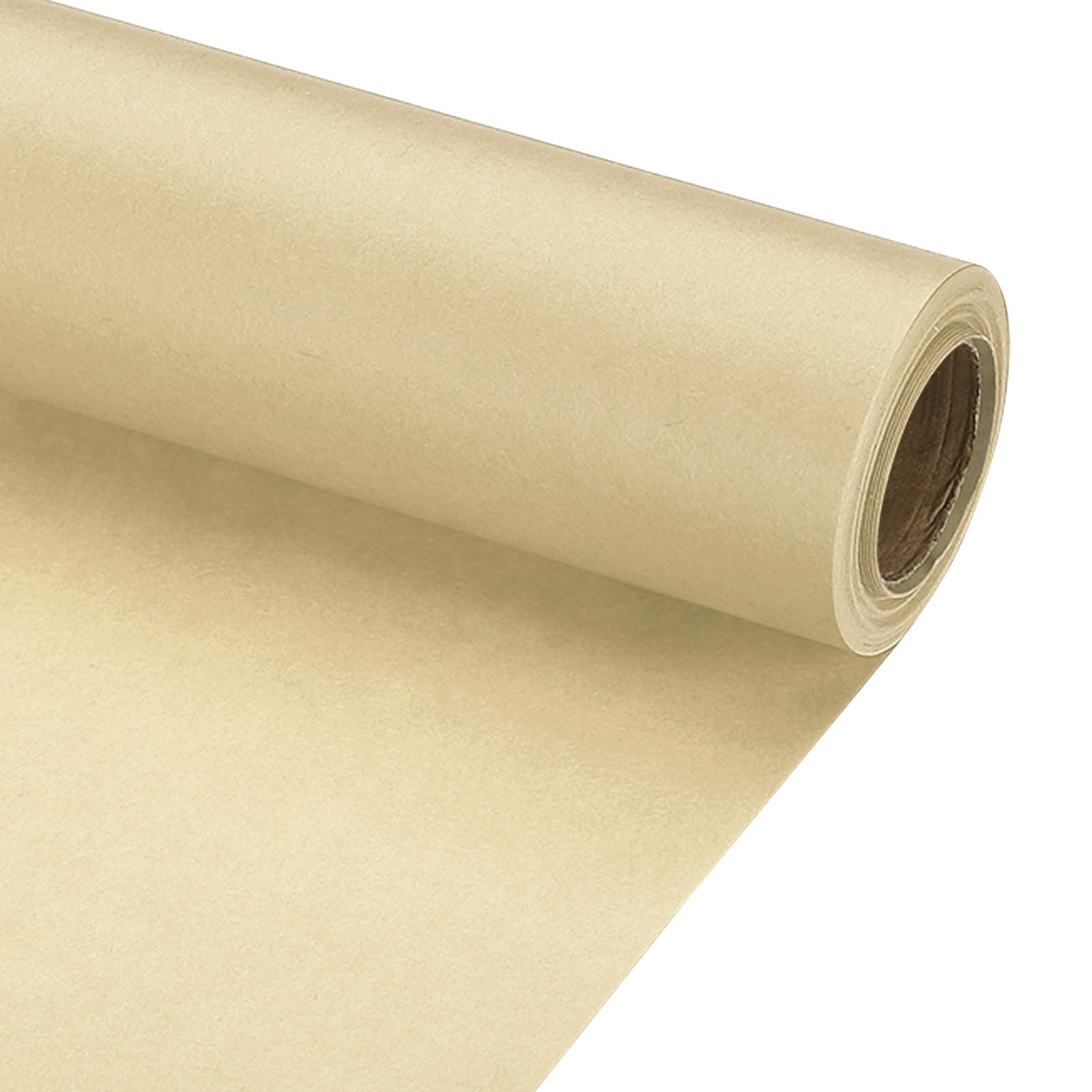 PATIKIL Wrapping Paper, 20" x 300"(25') 70 GSM Craft Paper Roll Kraft Packing Paper for Poster Bulletin Board, Gift Wrapping, Brown
