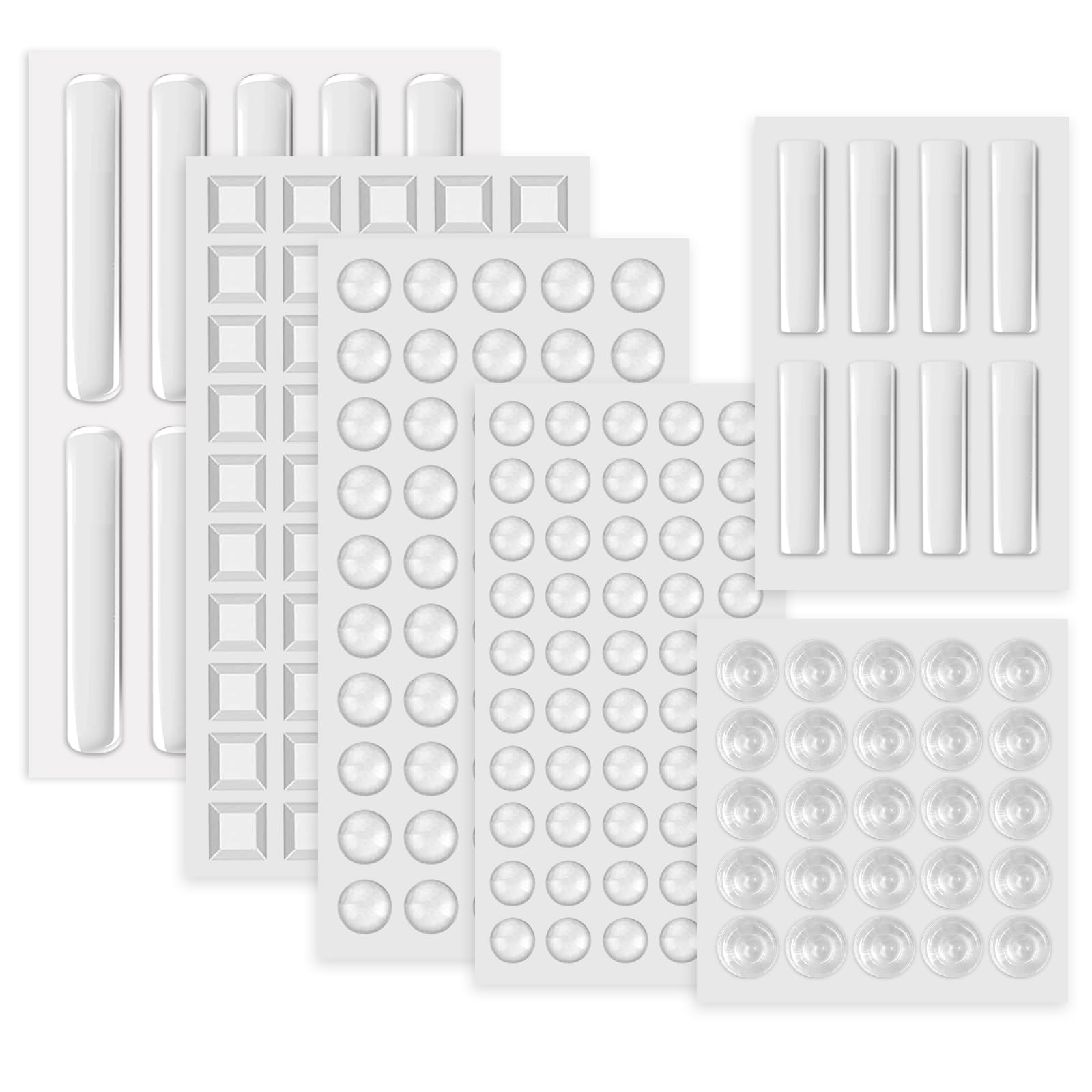 Buy Bumpers Pads, 183pcs Adhesive Furniture Door Bumper Pads