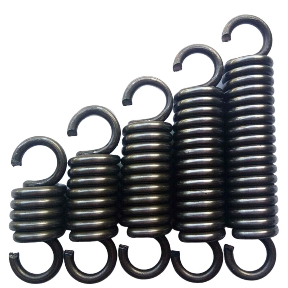 1Pcs Wire Dia 4.0mm Extension Springs with Hook Expanding Tension Spring L 80mm~300mm (1,4.0 * 24 * 160 mm)