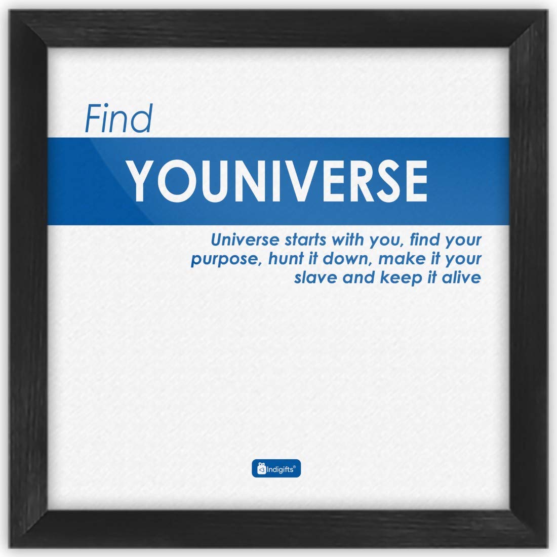 Indigifts Funny Wall Frames For Home & Office, Quirky Humour Poster