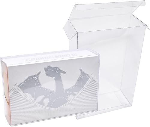 Platinum Protectors Estuche de plástico para Pokemon Charizard UPC Ultra Premium Collection Box (5 unidades)