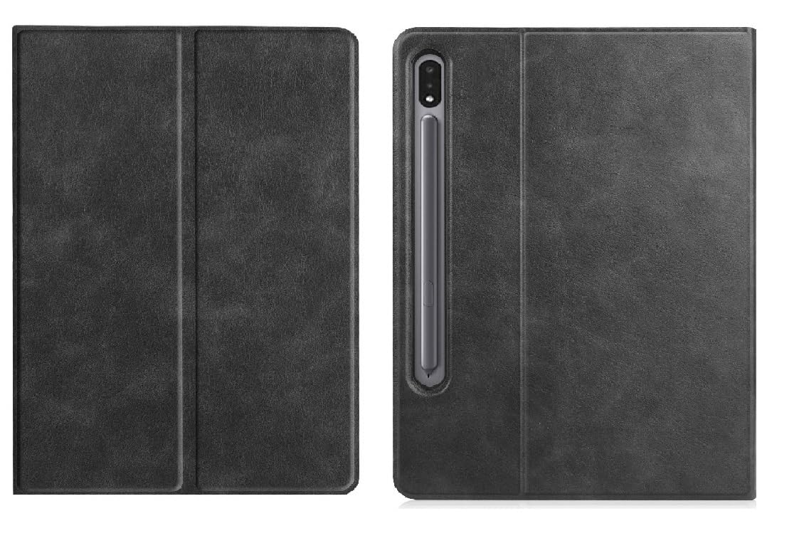 HARITECH Stylish PU Leather Flip Cover for Lenovo Tab P12 (12.7 inch, TB370FU 2023 Released) (Black) (B0CWVGBWQ4) Amazon Price History, Amazon Price Tracker