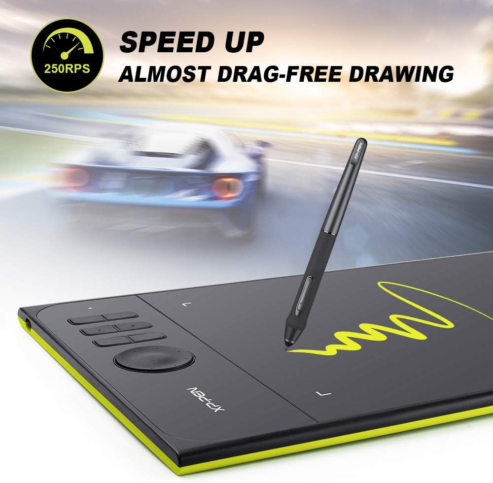 Buy Xp Pen Star06c Drawing Tablet With 8192 Levels Battery Free Pen Stylus 6 Hot Keys Dial Knob 10x6 Inch Area For Digital Art Creation With Photoshop Illustrator Gimp Sai And More Online In Buy Xp Pen Star06c Drawing Tablet With 8192 Levels Battery Free Pen Stylus 6 Hot Keys Dial Knob 10x6 Inch Area For Digital Art Creation With Photoshop Illustrator Gimp Sai And More Online In