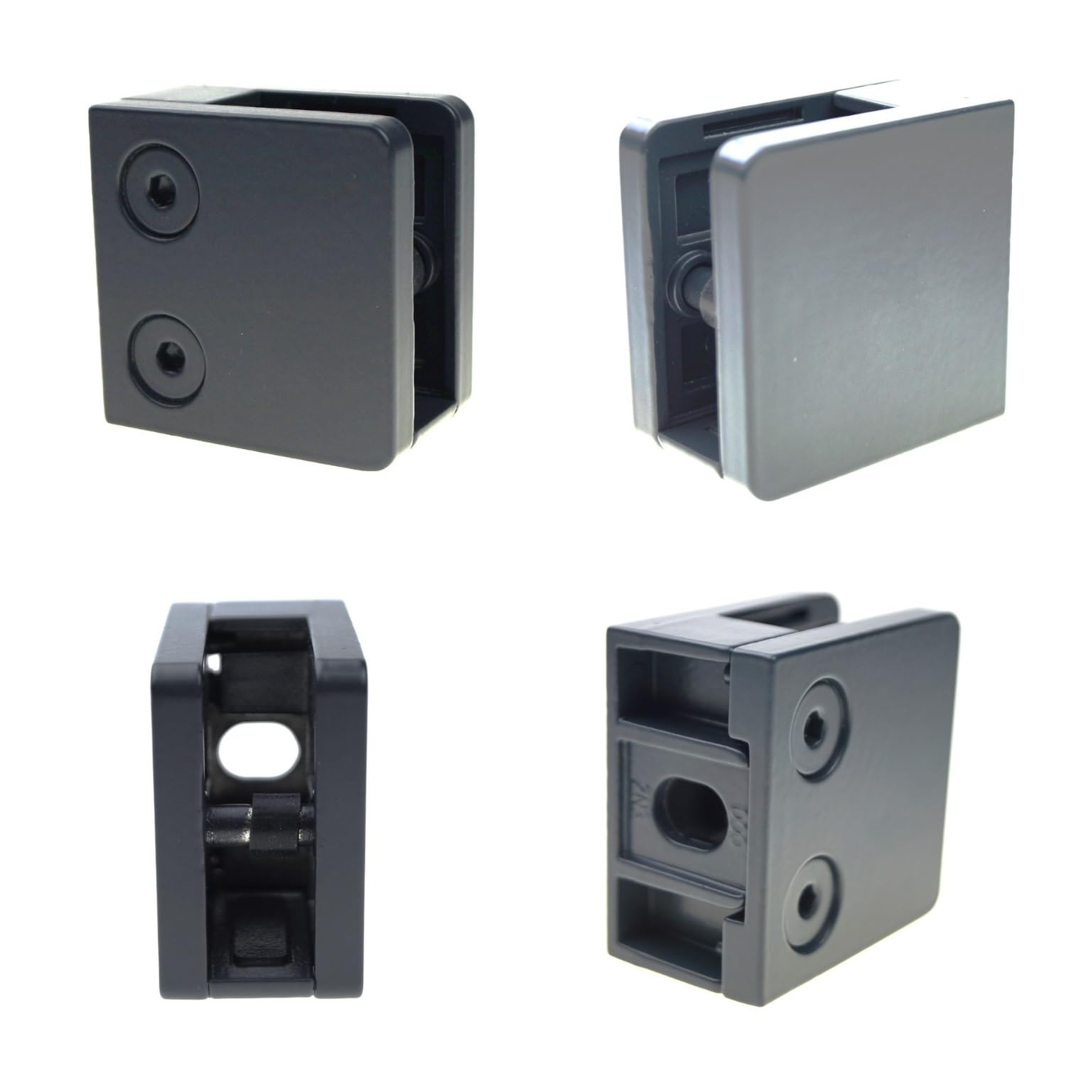 Morsetti Per Ringhiera In Vetro Per Scale In Lega Di Zinco - Foto 5