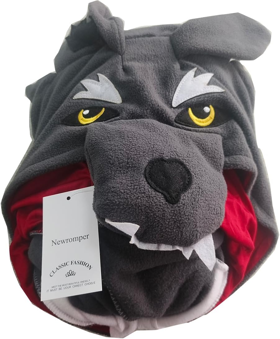 Adult Wolf Onesie Cosplay Costume Halloween Outwear - Image 7