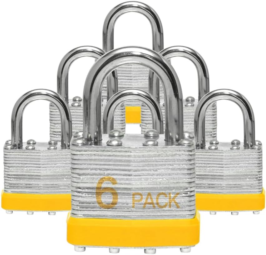 XanHen Locks Laminated Steel Keyed Padlocks Keyed Alike Locks Bulk