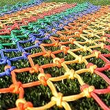 Handgefertigtes Seilnetz, Kletternetz für Kinder, leicht, schnell, Anti-Aging, Sicherheitsnetz, Sicherheitsnetz, Hanfseilnetz (Größe: 2 x 2 m)