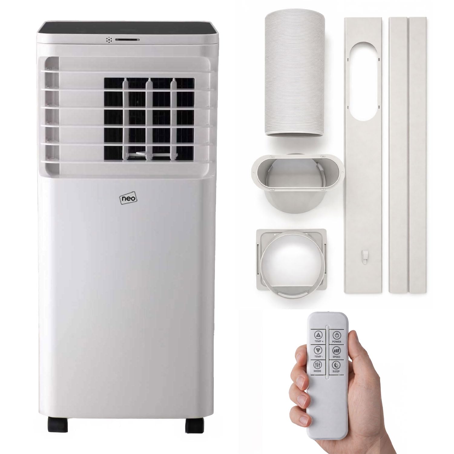 Neo 4-in-1 9000 BTU Air Conditioner Portable AC Fan Dehumidifier Home Office