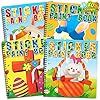 90shine 4pcs easter crafts for kids ages 4 8 sticker books basket stuffer gift includes bunny egg chick gnome and more designs create 40 pictures  urban country home decor