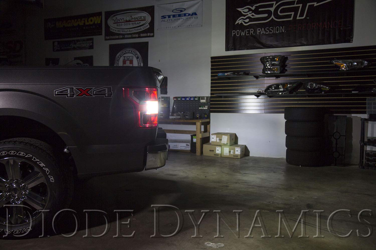 Diode Dynamics Backup LEDs compatible with Ford F-150 2019-2021 (pair), 7443 XPR