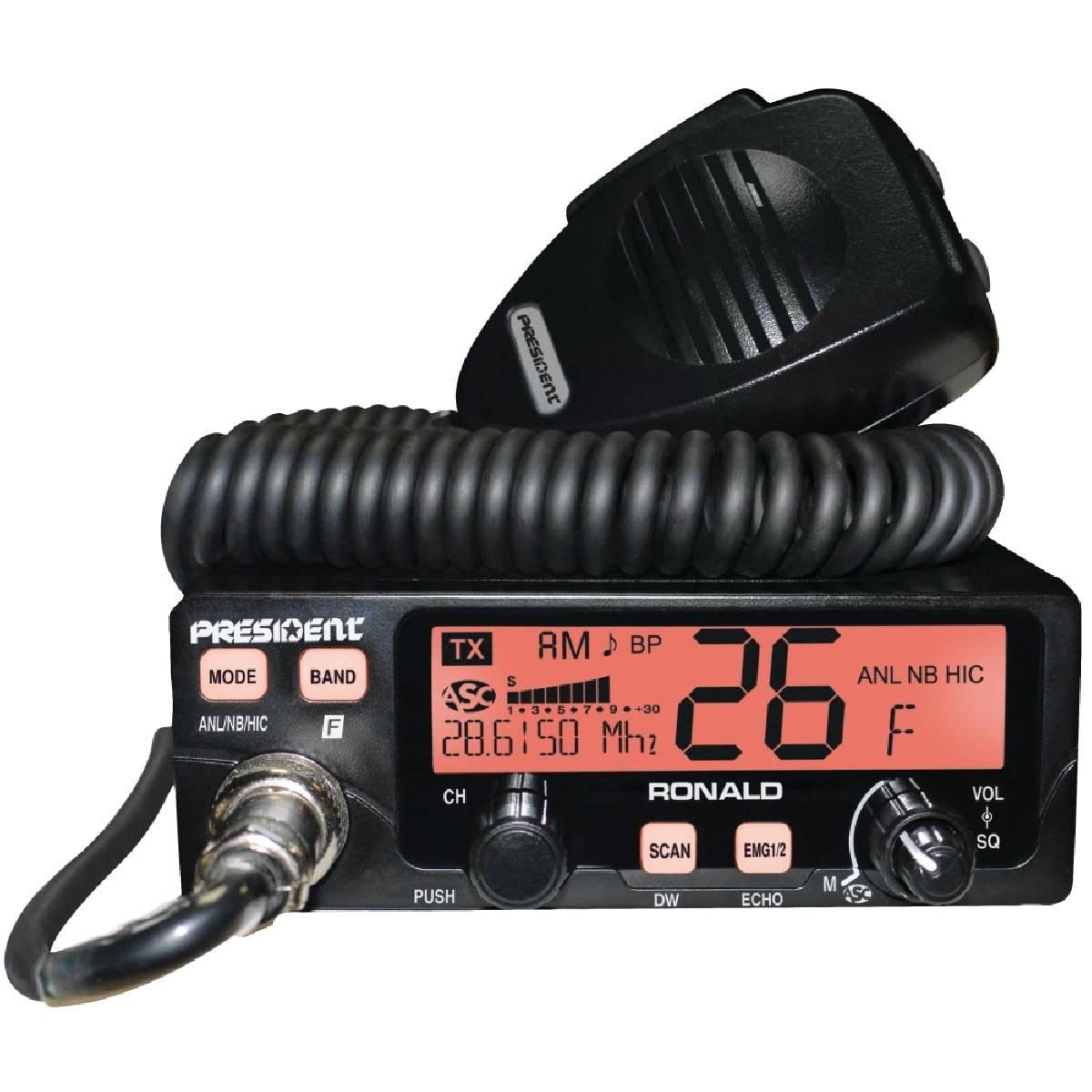 CB President ASC Radioamateur Ronald TXPR500