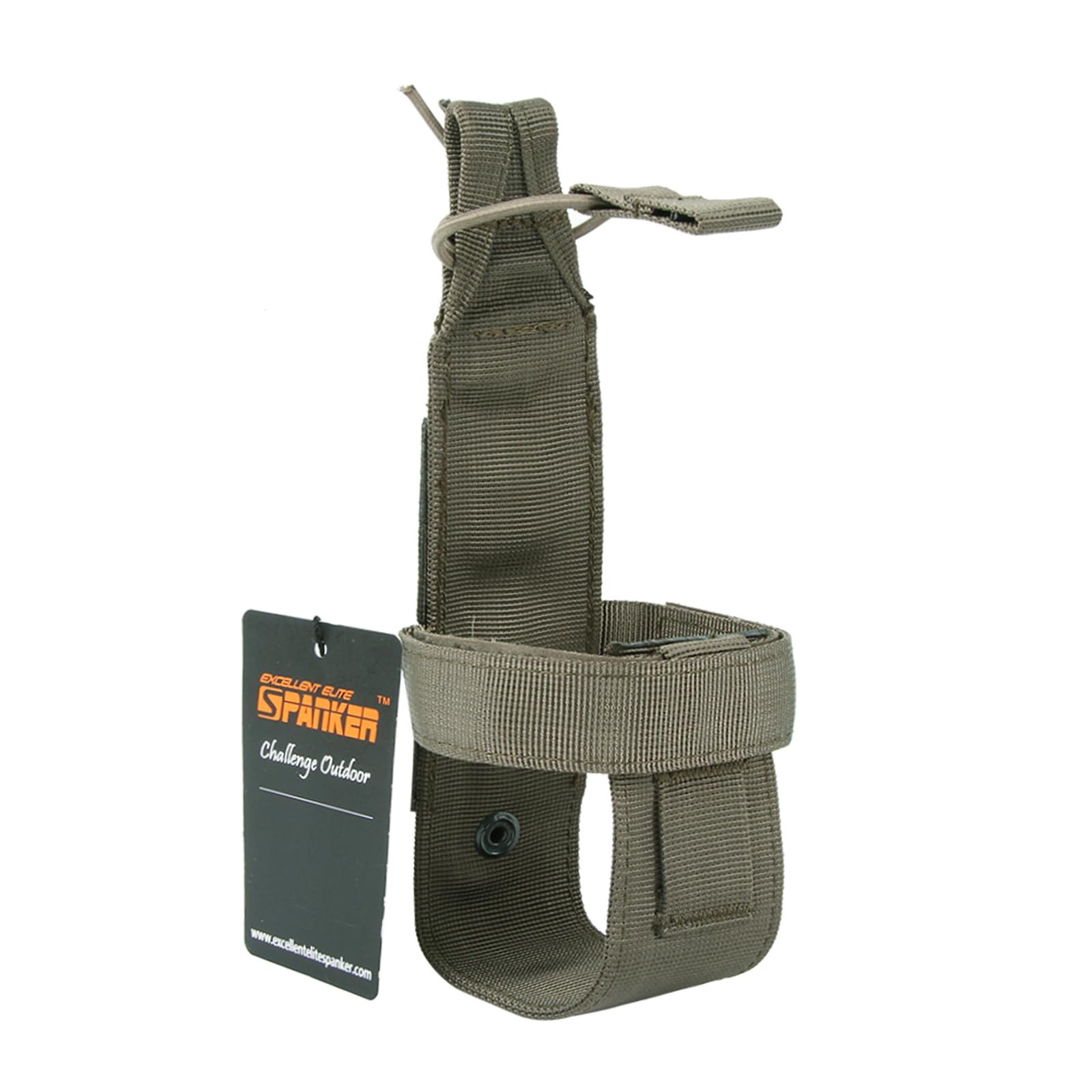 EXCELLENT ELITE SPANKER Outdoor Tactical Water Bottle Pouch Water Bottle Holder Molle Adjust Water Bottle Carrier for Hunting Walking Running Traveling