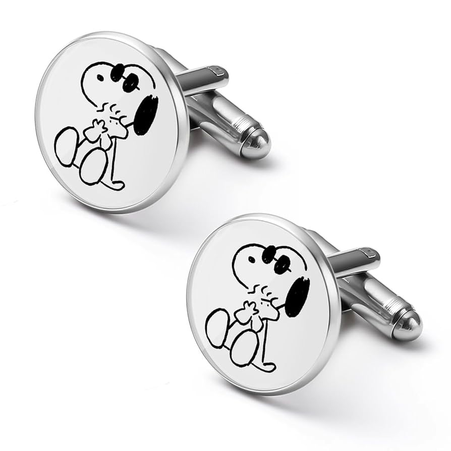 【限定品】スヌーピー　カフスボタン Amazon.co.jp: スヌーピー カフスボタン メンズ 2点セット