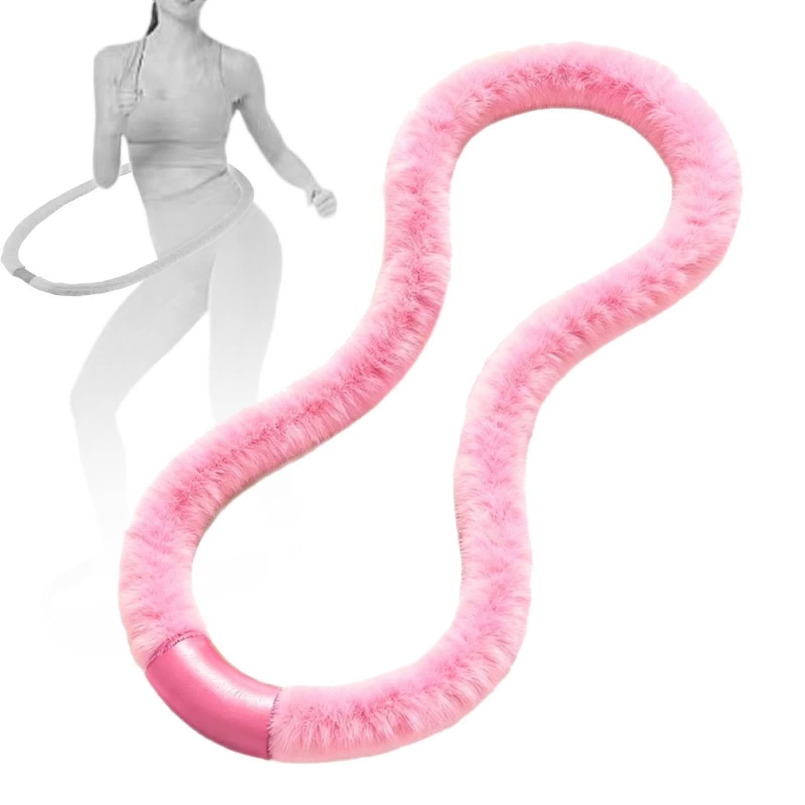 Fitness Hoop Cerchio Ginnico per Allenamenti a Casa E Palestra Anello Fitness Addominale con Molla Interna Silenziosa E Rivestimento Morbido in