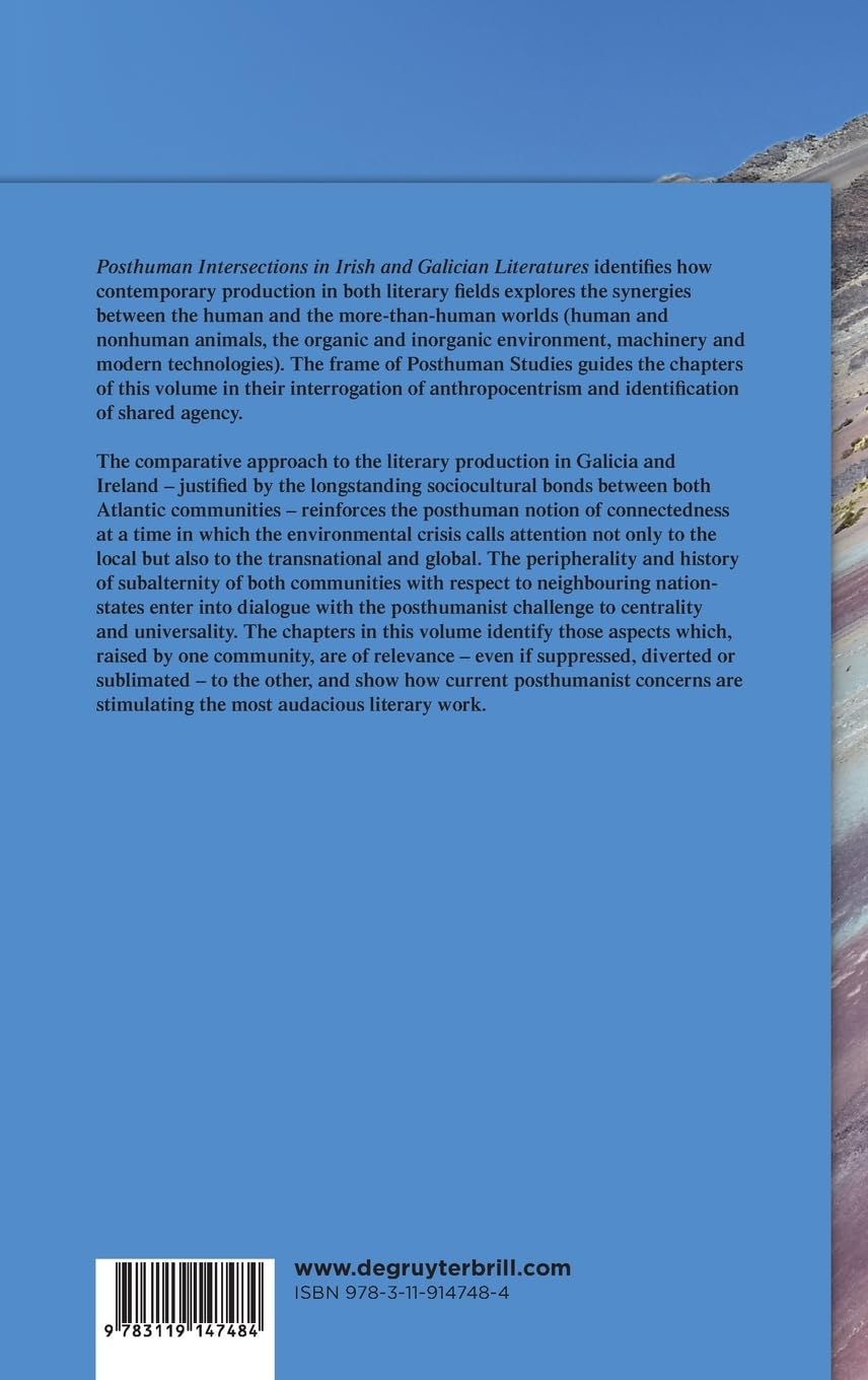Posthuman Intersections in Irish and Galician Literatures