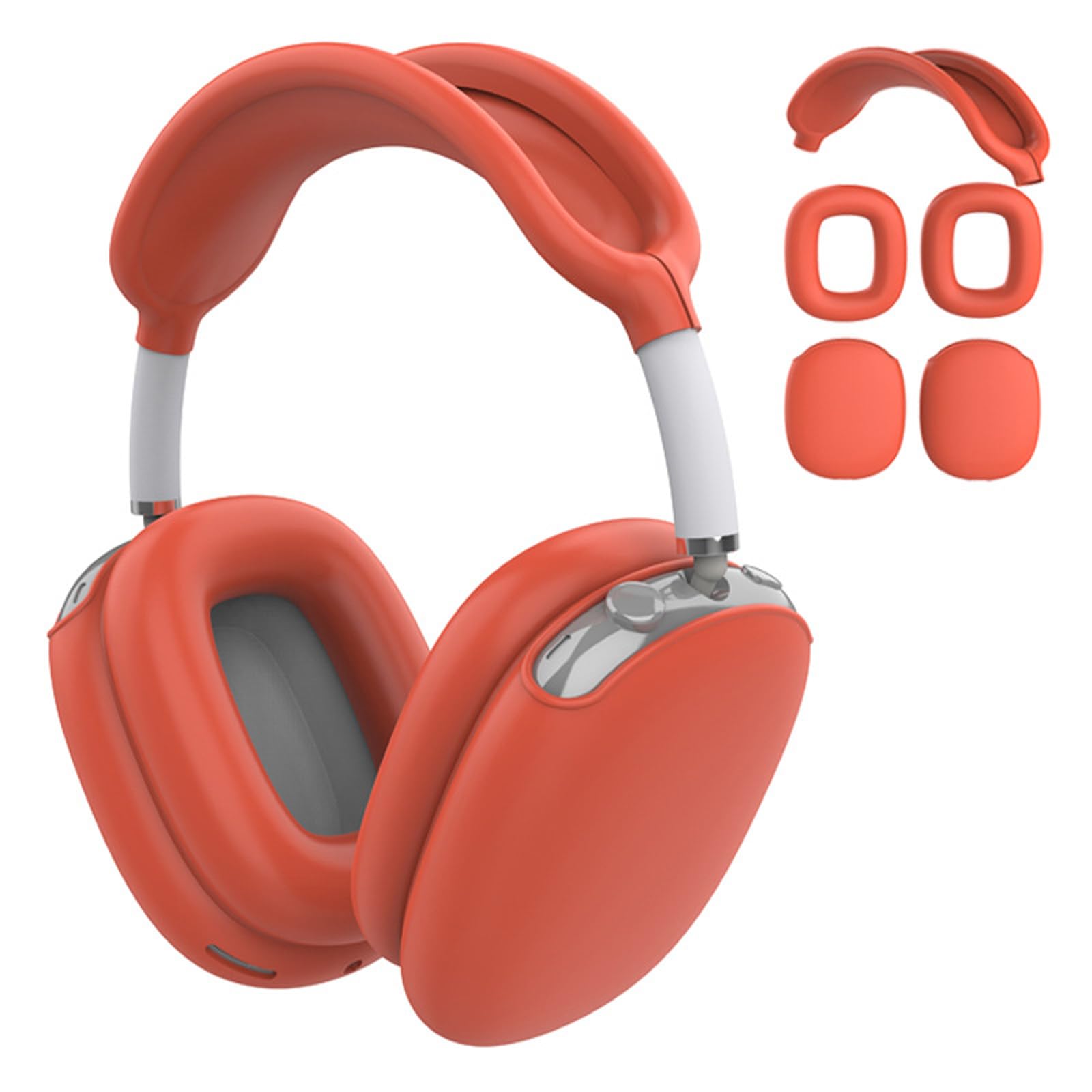 Tsophreniq Protective Sleeves for Headphones Featuring AntiScratch Materials Earpads Cover Headband Cover Sleeves Silicone Case