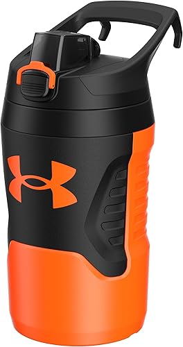 UNDER ARMOUR UA Playmaker - Jarra de 32 onzas, color naranja y negro, OSFA
