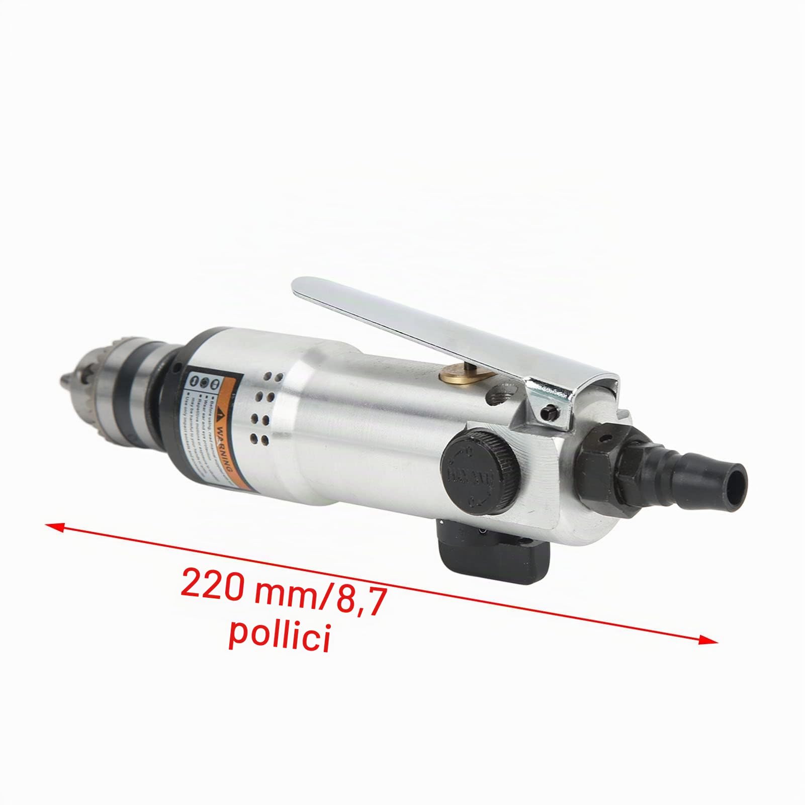 Fyearfly Trapano Pneumatico, 3/8" ad Aria Compressa, 2200 Giri/min, Resistente all'usura