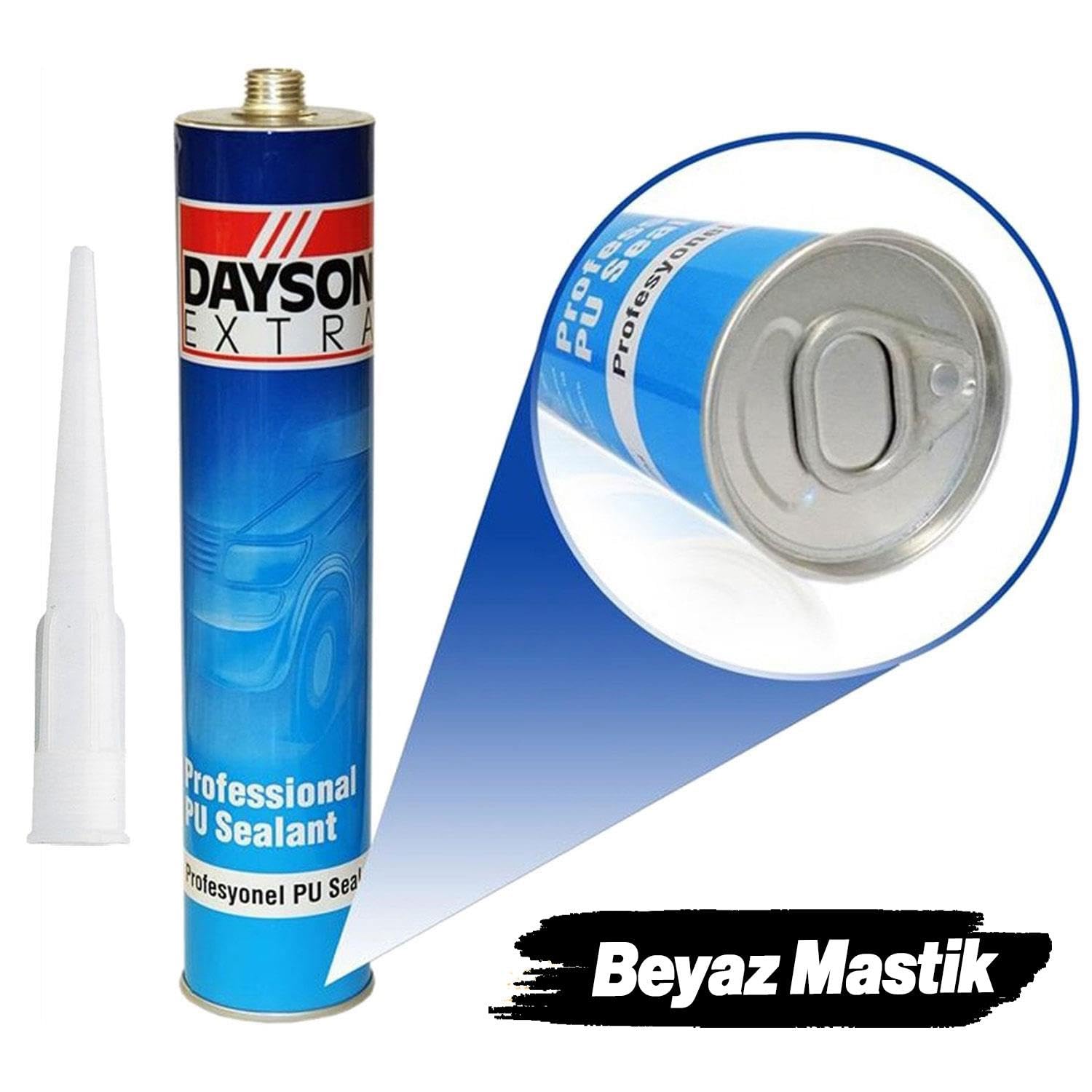 Poliüretan Pu Mastik Beyaz Genel Amaçlı Silikon 280 ML