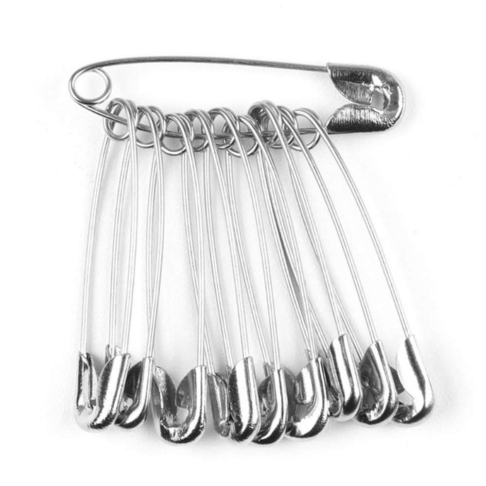 Lot 500 Pièces Couture 500 épingles à Nourrice Acier Nickelé - 3.8cm - Argenté - Couture/bricolage Accessoire Loisir Créatif