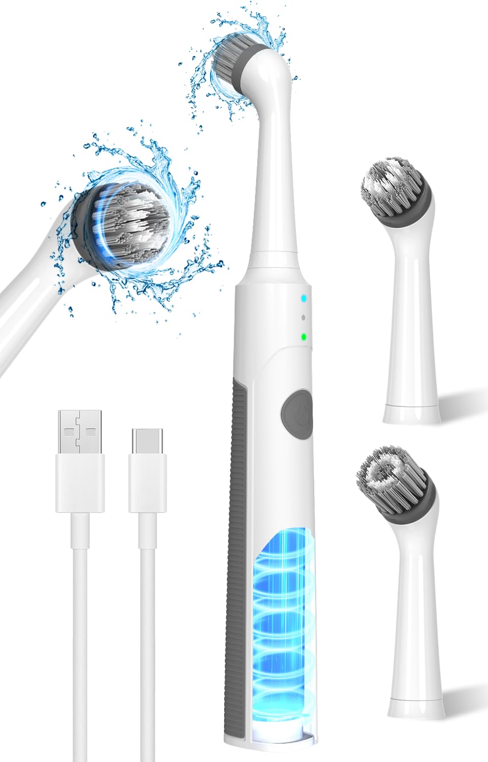 Amazon.com: Electric Cleaning Brush Grout Brush: Rechargeable Crevice ...