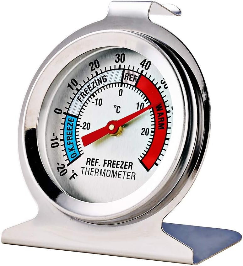Refrirator Freezer Thermometer Lar Dial Ang Thermometer