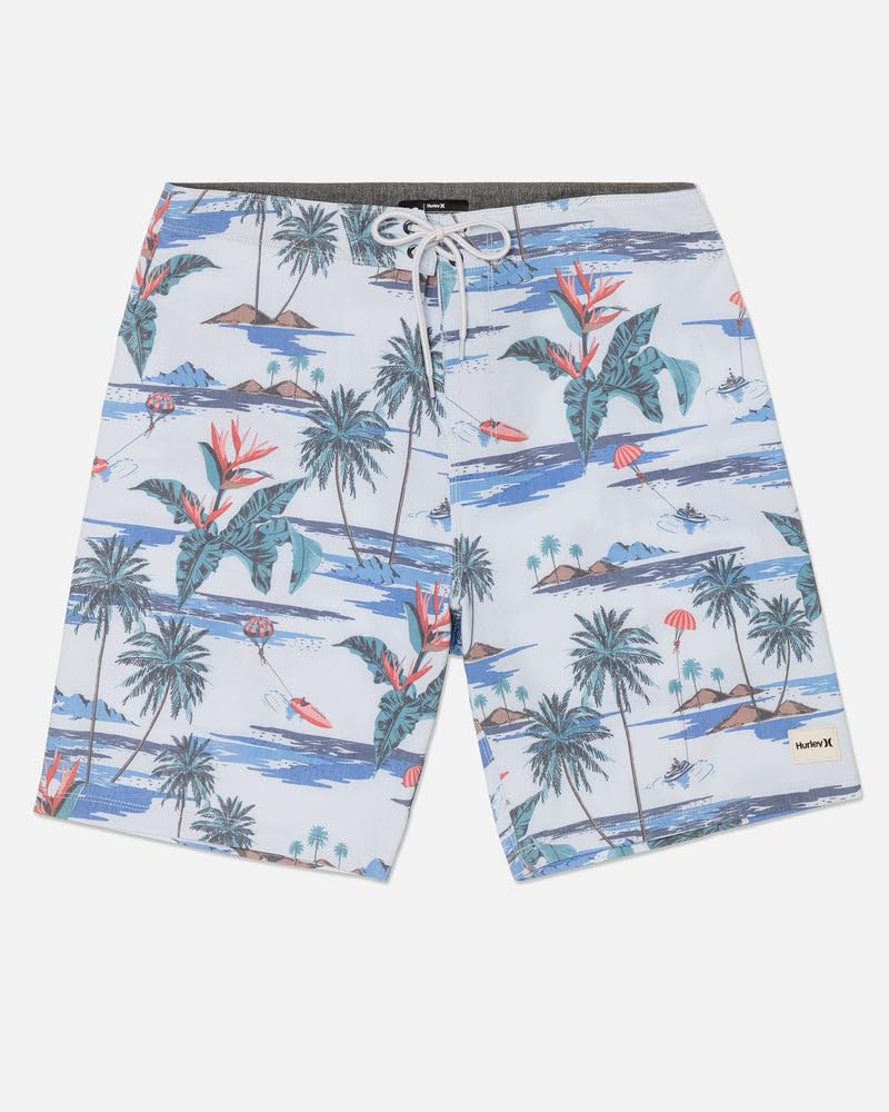 Hurley Boardshort Mens - Phantom Naturals Weeknder 20" Light Blue