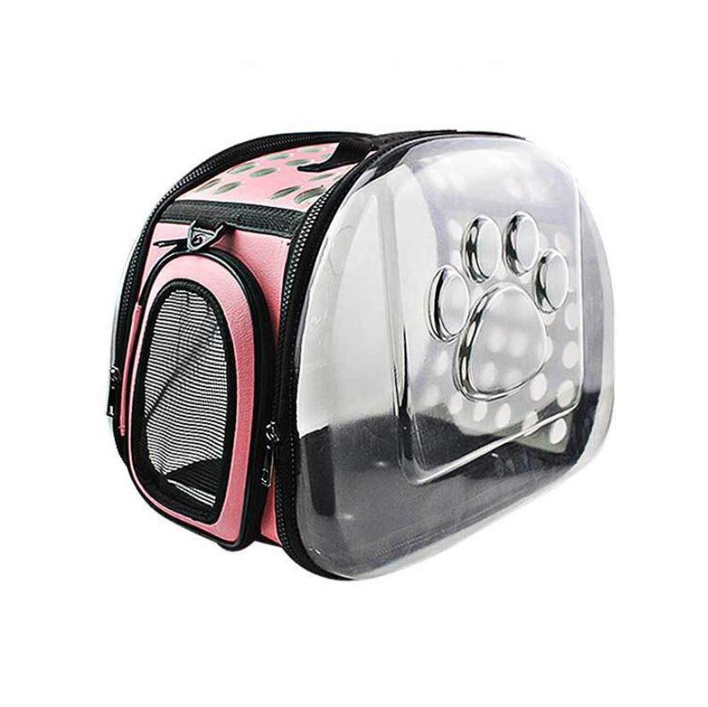 Sac pour chats sac à dos pour animaux de compagnie universel rose L