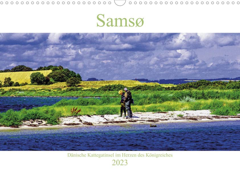 Samsø – Dänische Kattegatinsel im Herzen des Königreiches (Wandkalender 2023 DIN A3 quer), Calvendo Monatskalender