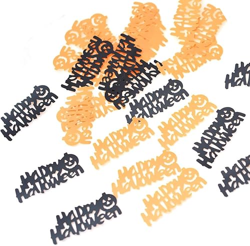 Miniatura 7 de Didiseaon 1 paquete de decoración de Halloween decoración de Halloween decoración de Halloween tirar confeti decoración de mesa de Halloween,