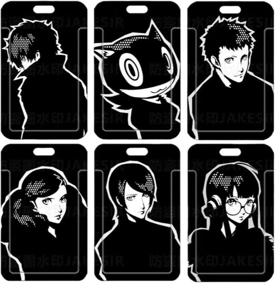 Amazon.co.jp: ペルソナ5 パスケース 定期入れ ICカード 学生証