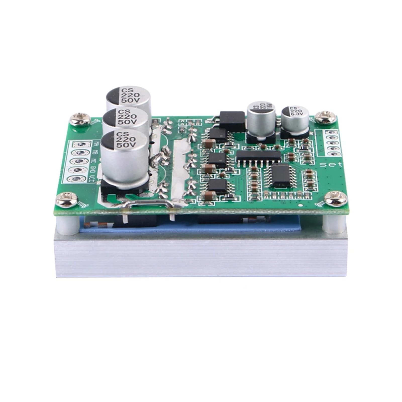 Motortreiber, DC 12-36V 500W 15A Bürstenlose Motortreiberplatine Mit Vorwärts-/Rückwärtsschwindigkeitsregler-Steuerschaltermodul,Intelligente Steuerung
