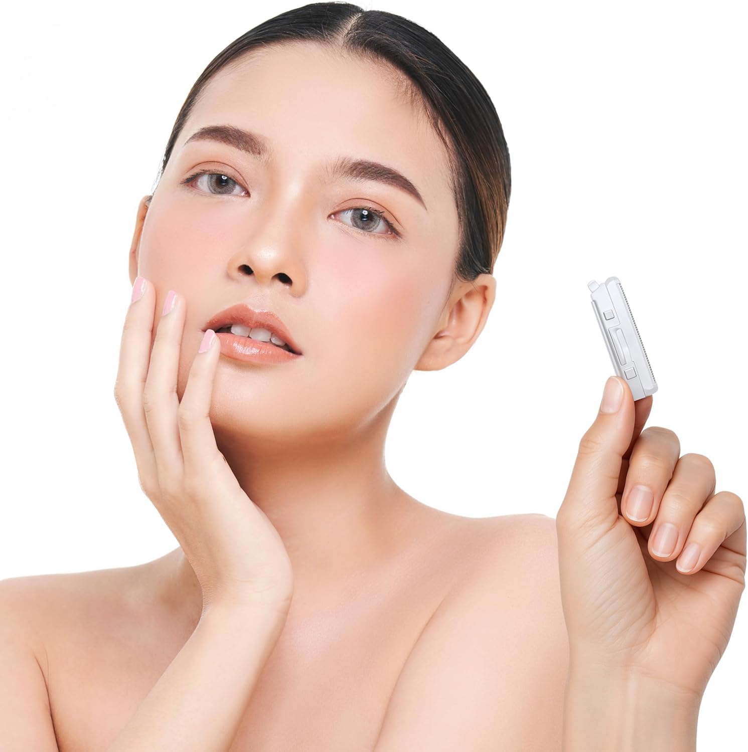 Juego de 20 cuchillas de repuesto para maquinillas de afeitar dermaplaning, envases de recarga para cejas, peeling preciso y depilación para una piel suave y radiante, herramientas dermaplane