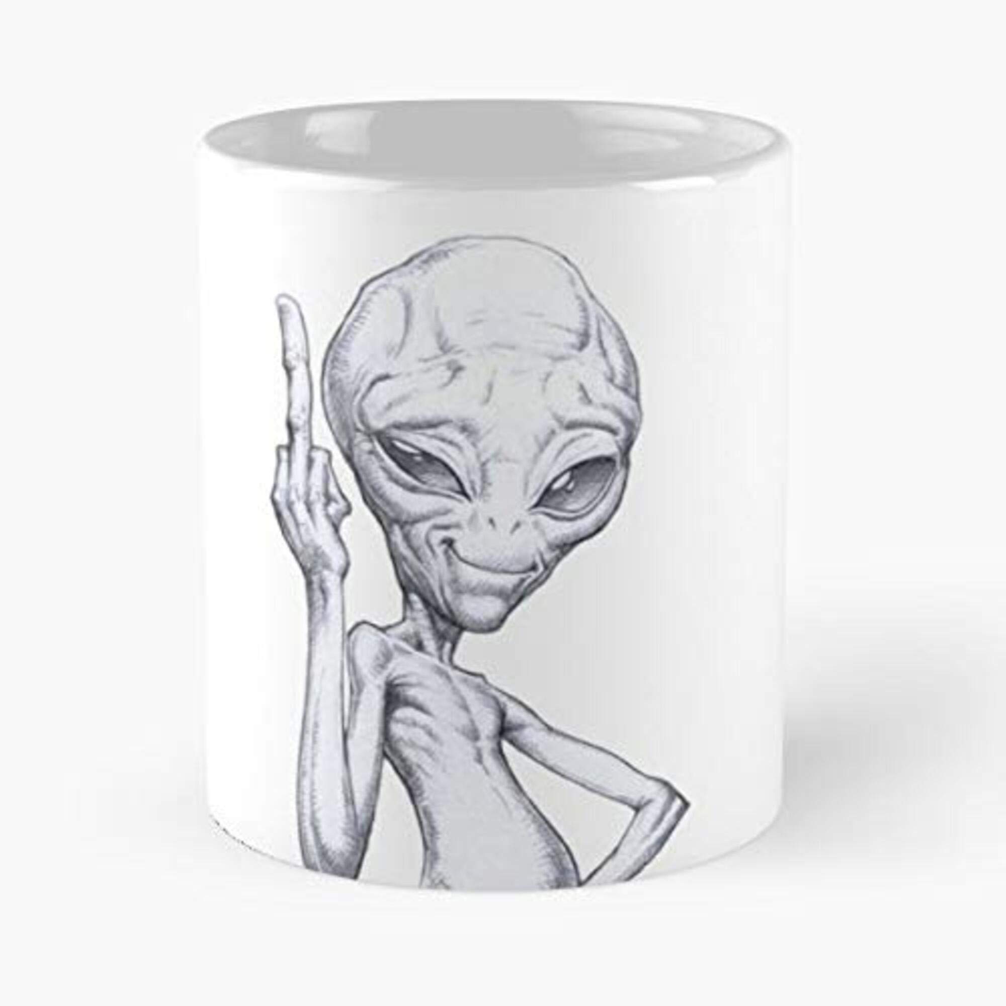 Simon Pegg Nick Frost Alien Paul - Funny Present For Men And Women Coffee Mug Tea Cup White 11 Ozthe Best Holidays, White 11oz RGHIP3