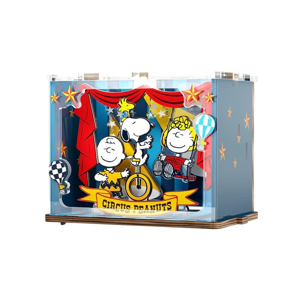PAN TASY Mini Diorama Assembly Pantasy Peanuts, Circus (2102)