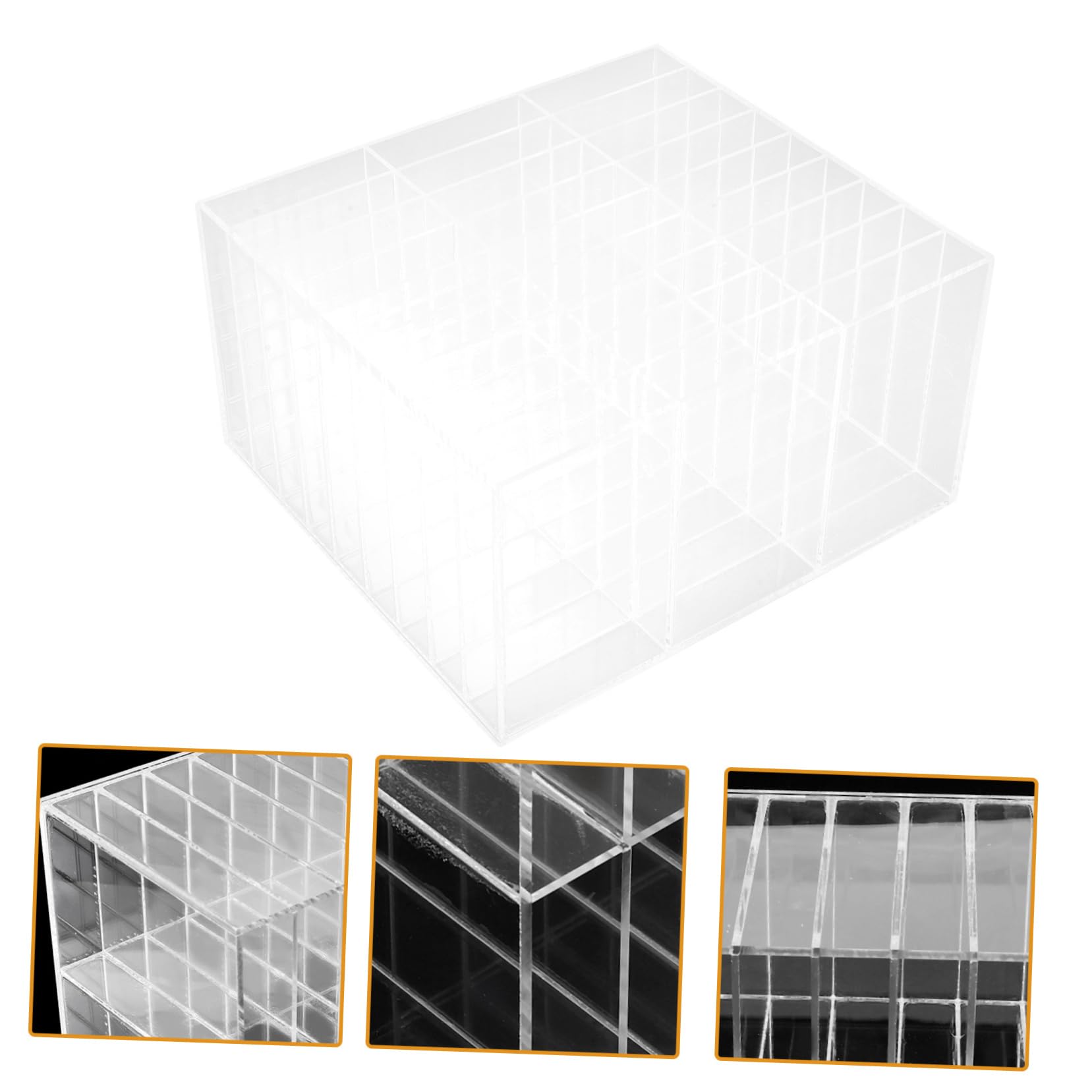 Portapenne per Pennarelli Portapenne da Tavolo Organizzatore da Scrivania Portatile per Scuola e Casa Realizzato in Materiale Acrilico
