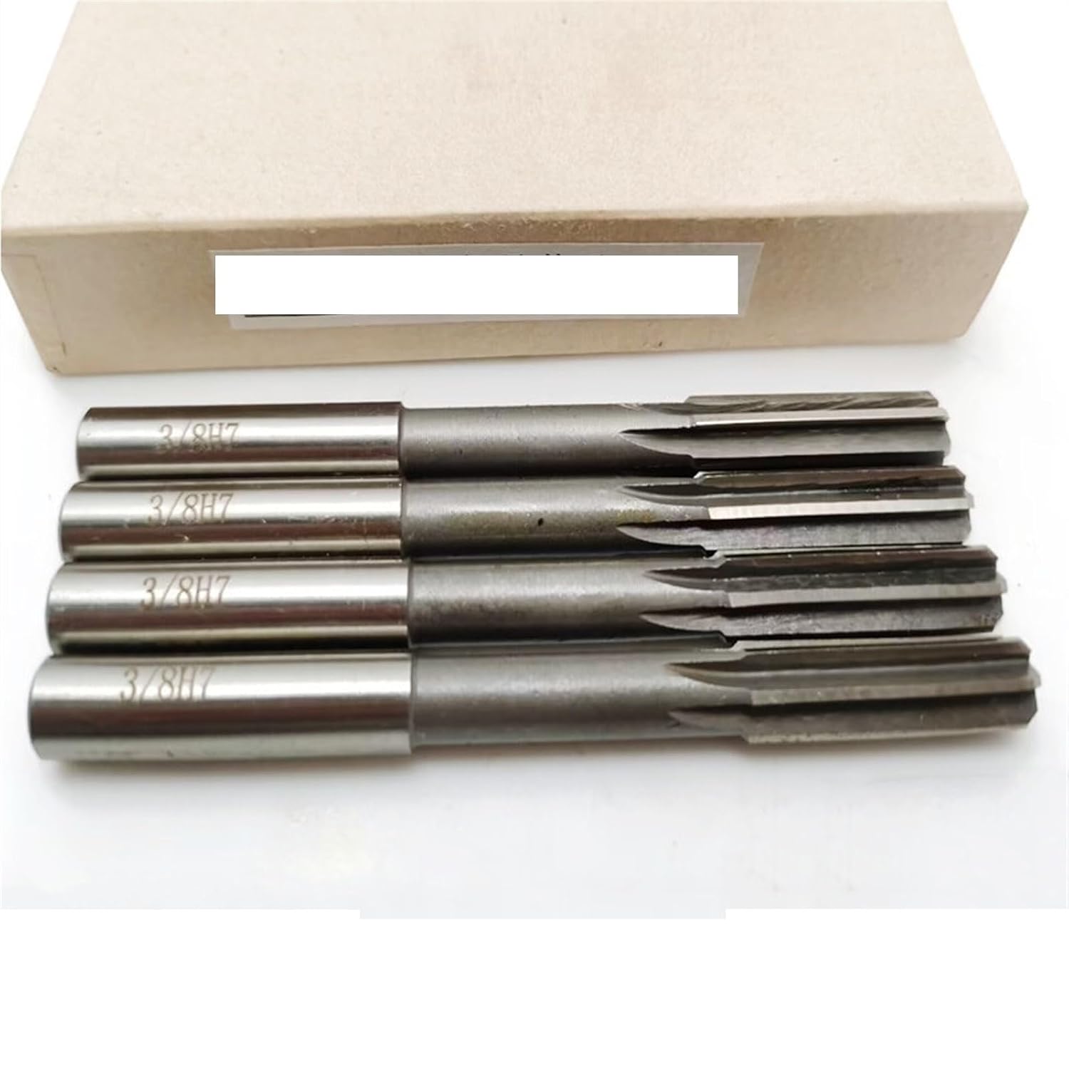 Made Machine Reamer H7 Straight Shank Reamer 1/8 3/16 1/4 5/16 3/8 1/2 5/8 3/4, Chucking Machine Cutter Tool(3I4)