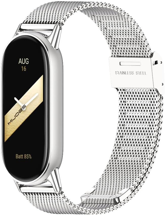 MIJOBS Strap for Xiaomi Mi Band 10/9/8 Breathable Replacement Strap for Mi Fit Band 9 SmartWatch Straps Wristband Bracelet for Women Men