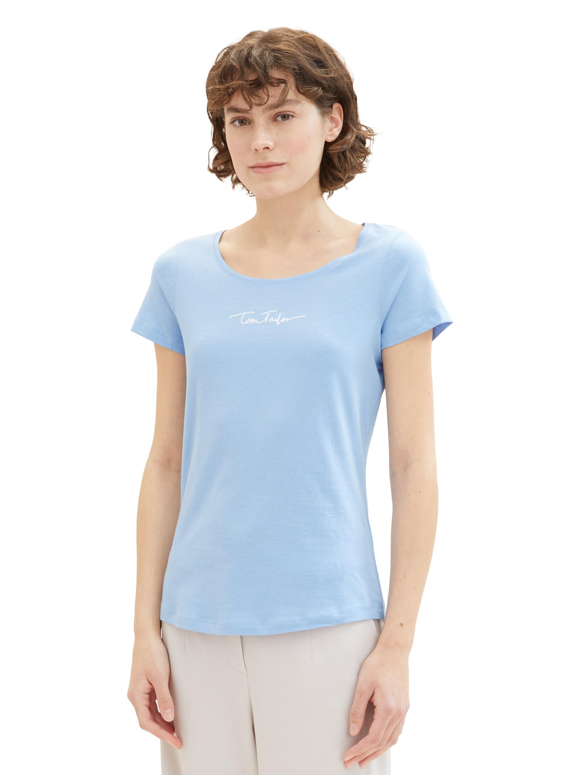 Tom Tailor Damen 1041484 T-Shirt (1er Pack)