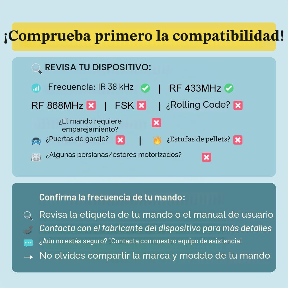 BroadLink RM4 Pro IR y RF Mando a Distancia Universal, Code Learning - Mando a Distancia WiFi para el hogar Inteligente y Dispositivos - para TV, AC, Motor de Cortina - Compatible con Alexa