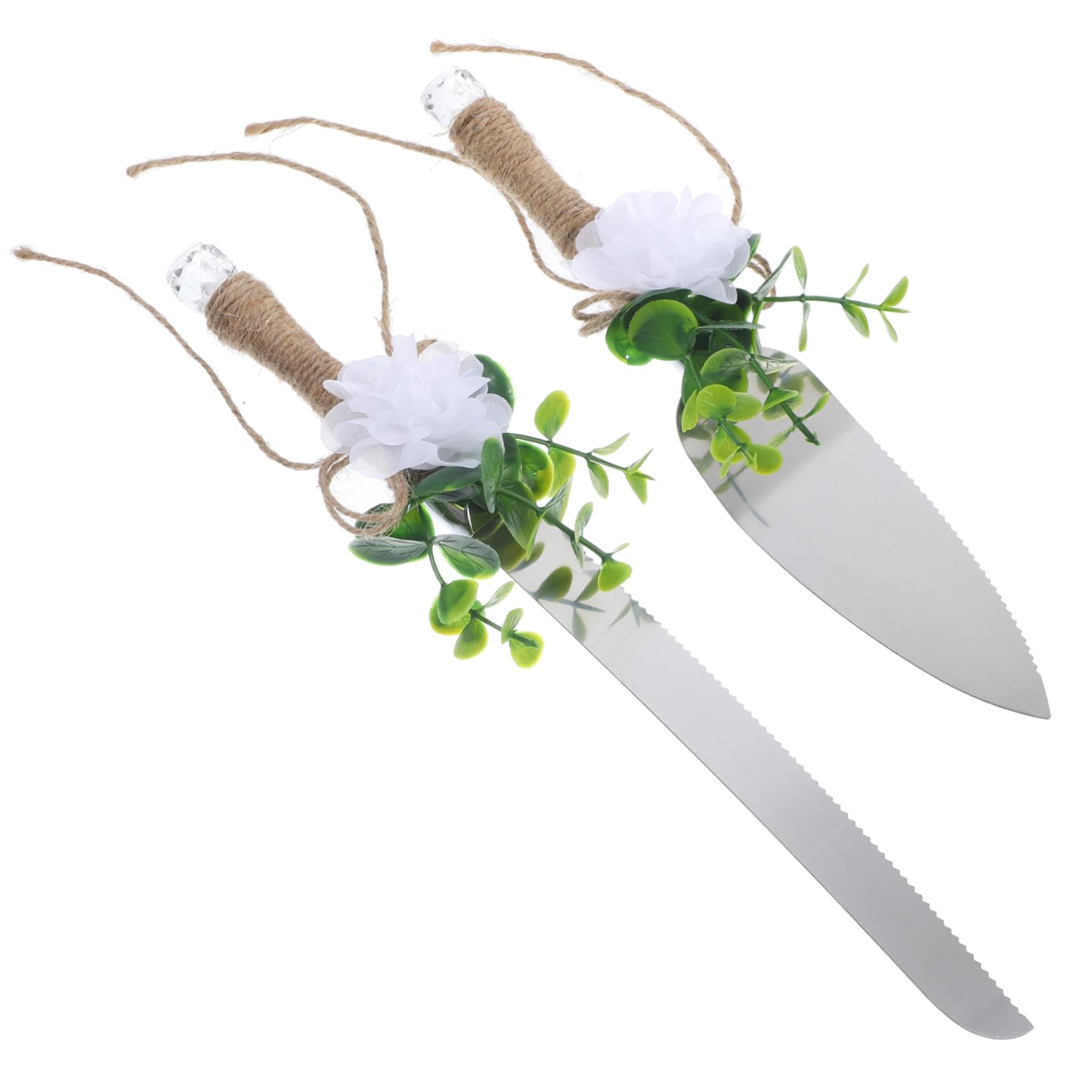 OFFSCH 1Set Cake Cutting Set Cake Cutter and Spatula Tool for Weddings Birthday Parties and Effortless Slicing Design