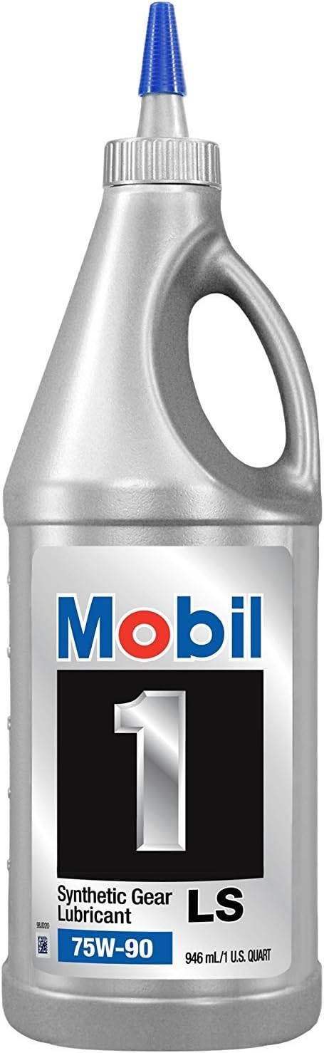 Mobil 1 104361 75W-90 Synthetic Gear Lube - 1 Quart (Pack of 2)