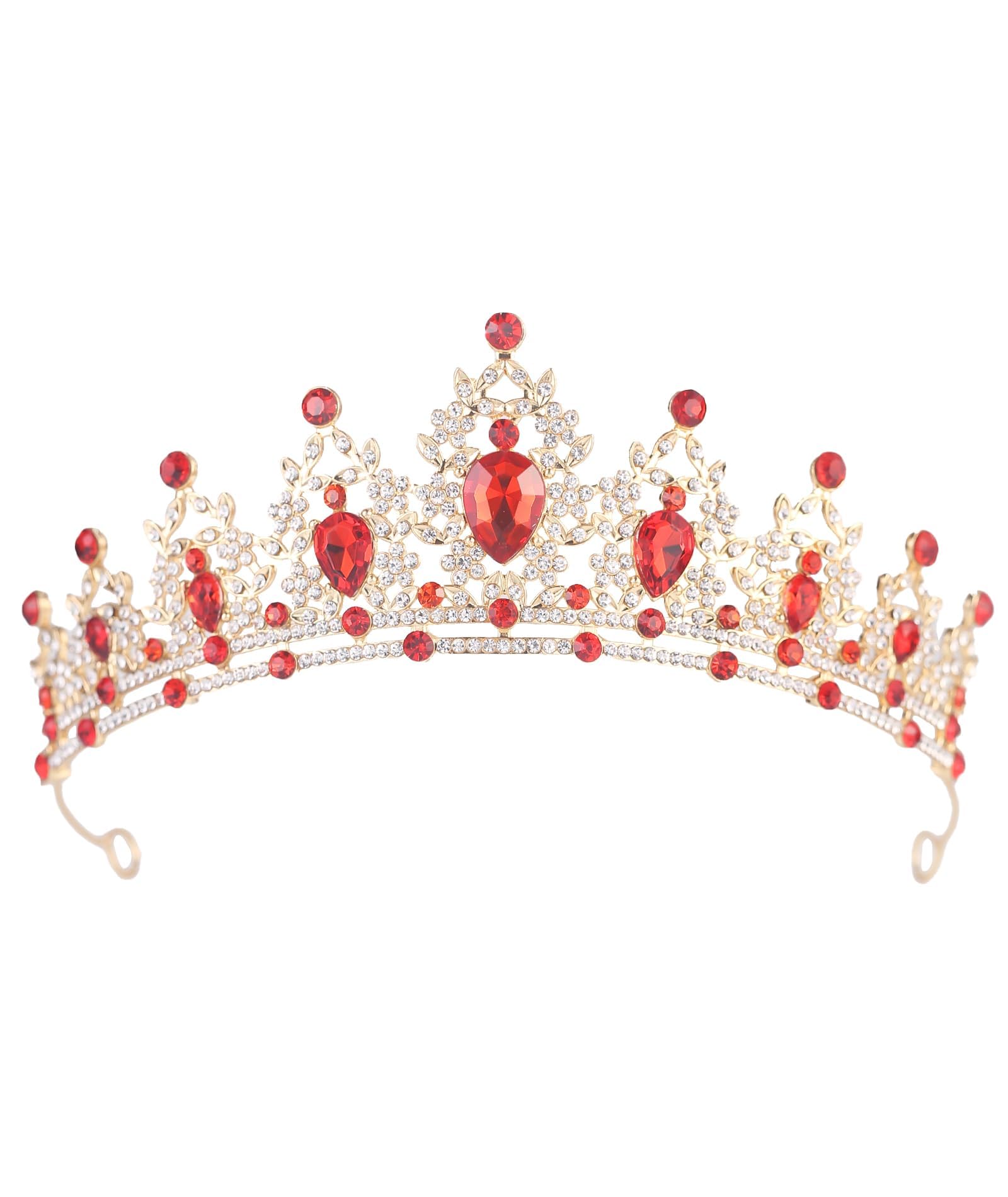 Crystal Crown and Tiara For Women - Rhinestone Headband For Princess Girls,Bridal Hair Accessories For Weddings Birthday