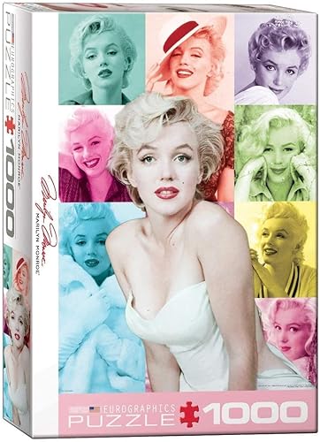 EuroGraphics Marilyn Monroe Color Retrato 1000 piezas Puzzle 6000-0811 EuroGraphics Marilyn Monroe Color Retrato 1000 piezas Puzzle 6000-0811